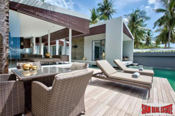 3 & 5 Bed Beach Front Villas by Award Winning Developer at Bang Po, Samui-5