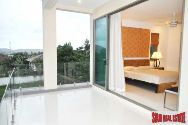 4 Bed Ocean View Duplex Villa at Bophut, Samui-2