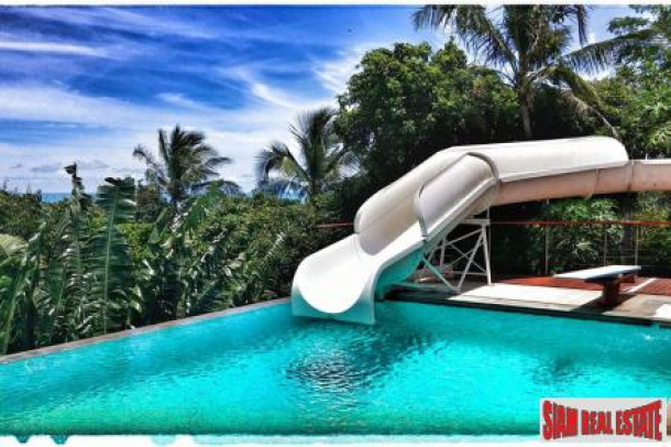6 Bed Luxury Sea View Holiday Villa at Maenam, Samui-3
