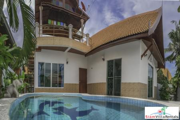 Beautiful Fully Furnished Pool Villa On the Beach side Between Central and South Pattaya-1