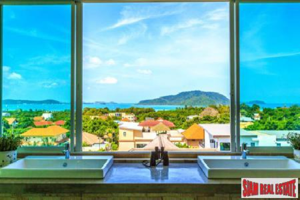 Amazing Three Bedroom Penthouse Apartment with Sea, Mountain and City Views in Nai Harn-17