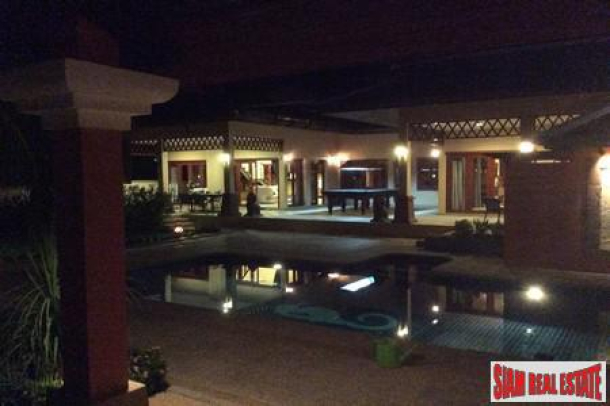 Large Modern 5 Bed Thai Style Residence Compound with Two Separate Villas in Rawai-2