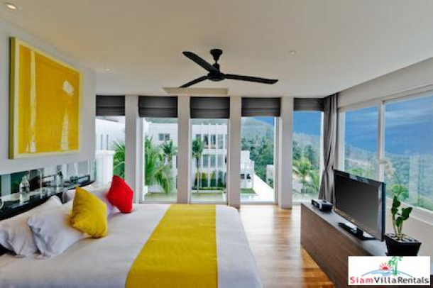 Amazing Sea Views from the Four Bedroom Penthouse in Bang Po, Koh Samui-6