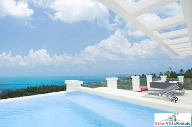 Three Bedroom Suite with Pool and Fantastic Sea Views in Bang Po, Koh Samui-1