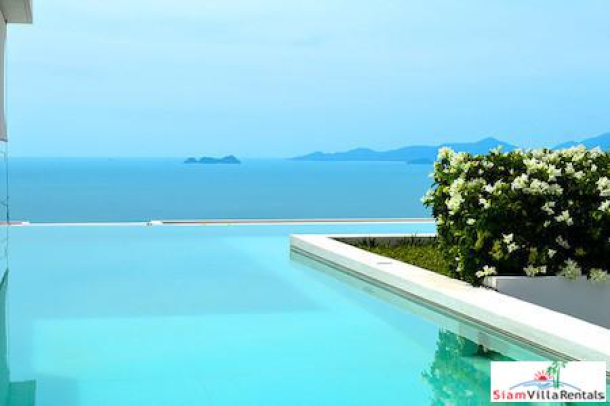 Three Bedroom Suite with Pool and Fantastic Sea Views in Bang Po, Koh Samui-7