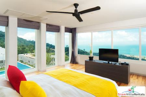 Unbelievable Sea Views from this Two Bedroom Penthouse with Pool in Bang Po, Koh Samui-2