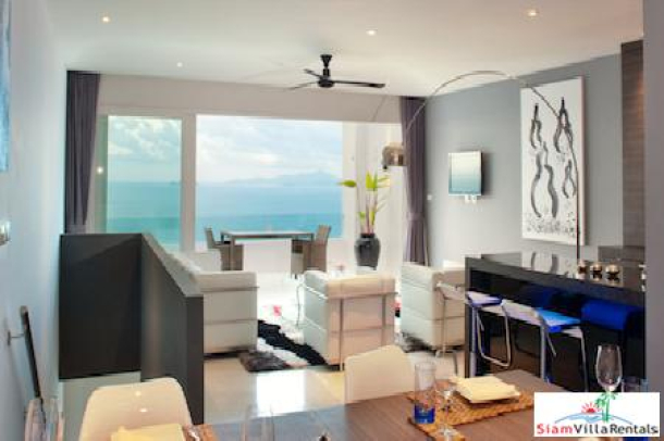Ocean Views from this Unique Two Bedroom Duplex in Bang Po, Koh Samui-9