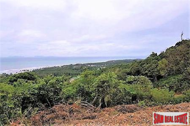Koh Lanta Sea View Hillside Land-5