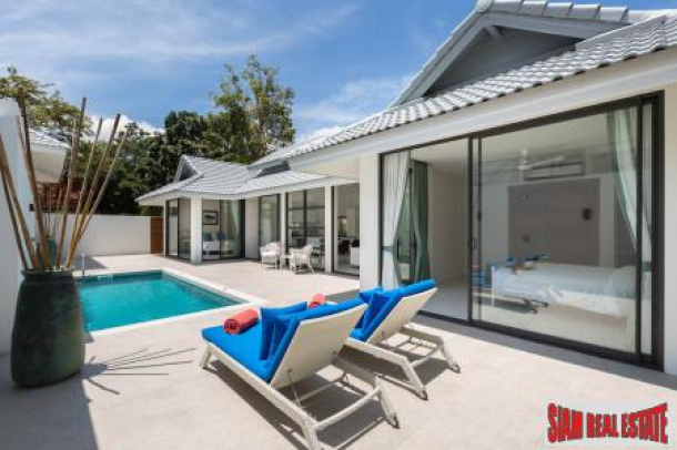 New 2-4 Bed Private Pool Villas in Secure Estate, Samui-1