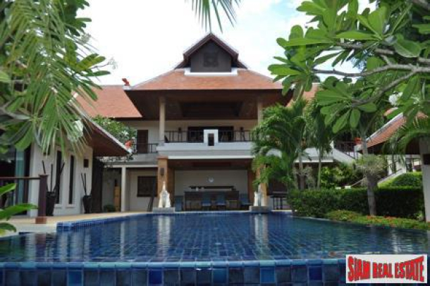 Thai Bali-style Four Bedroom Home in an Exclusive Area of Nai Harn, Phuket-1