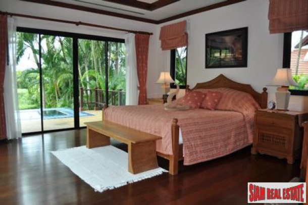 Thai Bali-style Four Bedroom Home in an Exclusive Area of Nai Harn, Phuket-4