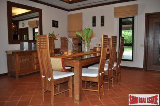 Thai Bali-style Four Bedroom Home in an Exclusive Area of Nai Harn, Phuket-8