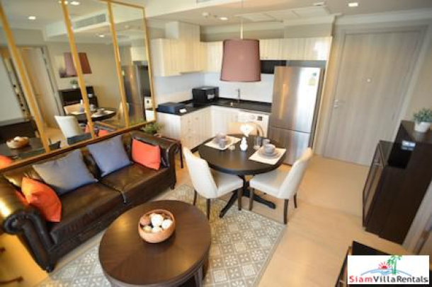HQ Thong Lo | One Bedroom Modern Apartment with Many Conveniences, Sukhumvit 55, Bangkok-9