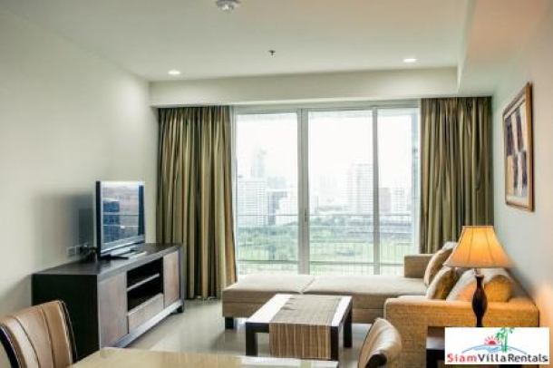 Baan Rajprasong | Unobstructed Views from the 17th Floor of this Two Bedroom for Rent in Lumphini-3