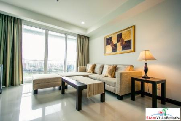 Baan Rajprasong | Unobstructed Views from the 17th Floor of this Two Bedroom for Rent in Lumphini-5
