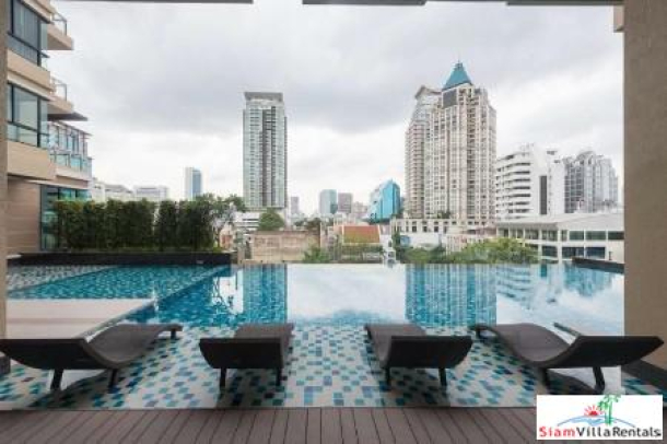Supalai Elite Suan Plu | City Views from this Two Bedroom in the Central Business District of Silom-1