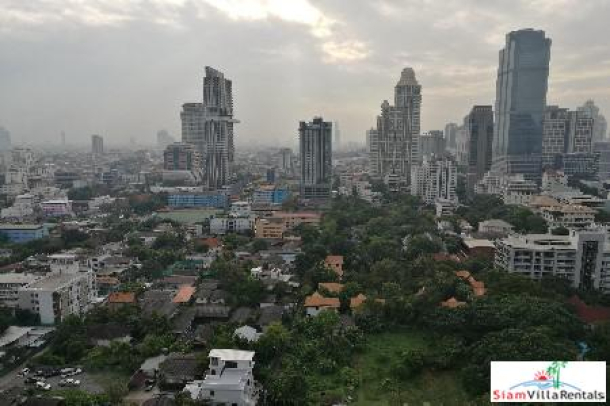 Supalai Elite Suan Plu | City Views from this Two Bedroom in the Central Business District of Silom-17