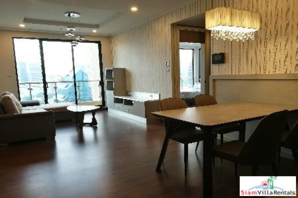 Supalai Elite Suan Plu | City Views from this Two Bedroom in the Central Business District of Silom-2