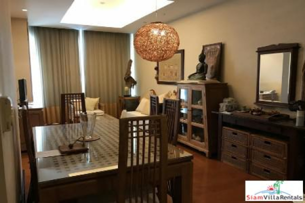 Sky Villas Sathorn | City and Pool Views from this One + Study Bedroom in Si Lom-8