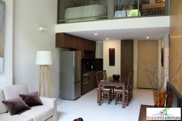 The Siamese Thirty-Nine Condominium | One Bedroom Loft Style Duplex with Garden Views for Rent in Phrom Phong-4