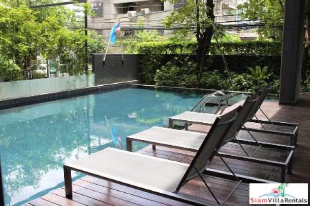 The Siamese Thirty-Nine Condominium | One Bedroom Loft Style Duplex with Garden Views for Rent in Phrom Phong-8