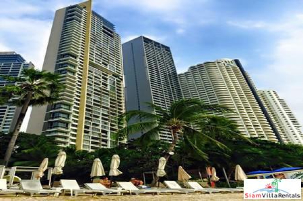 Absolute Beachfront 1 bedroom Condominium for Rent at Wongamat-1