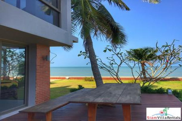 New 3 Bedroom Beachfront Homes with rooftop Private Pool and Own Elevator for Each House-13