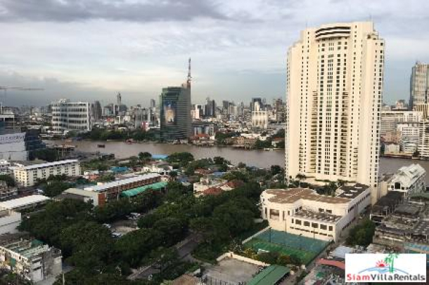 One bedroom with River and City Views in Krung Thonburi, Bangkok-1