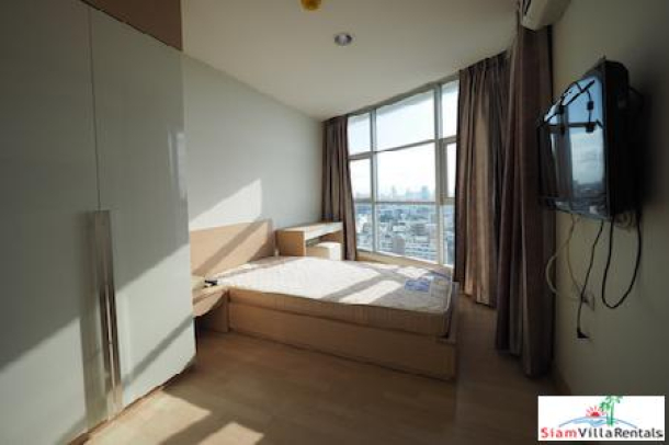 Rhythm Ratchada | Views and More Views from this Two Bedroom 19th Floor Condo in Huai Khwang-13