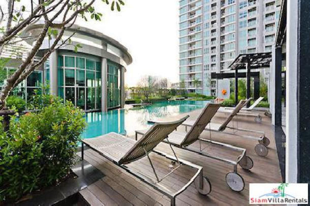 Rhythm Ratchada | Views and More Views from this Two Bedroom 19th Floor Condo in Huai Khwang-3