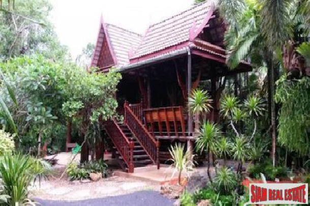 Private and Secluded Two Bedroom Thai-Style House in Phang Nga-1