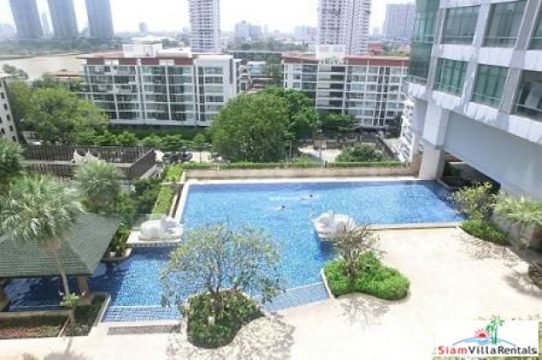 Baan Sathorn Chaophraya | River Views from Every Room of this One Bedroom in Krung Thonburi-1