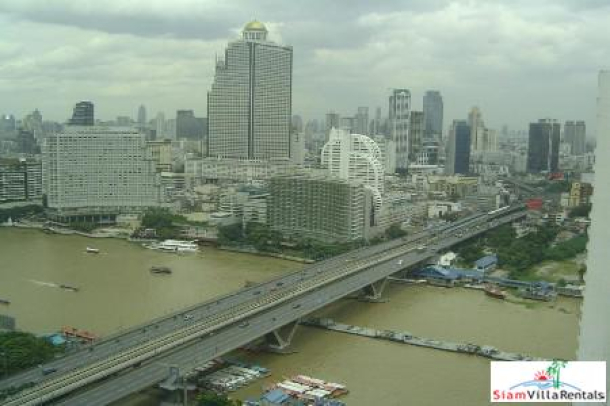 Baan Sathorn Chaophraya | River Views from Every Room of this One Bedroom in Krung Thonburi-12