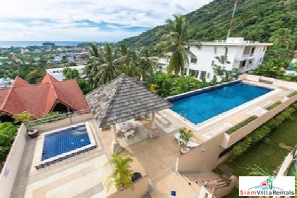 Rooftop Sea View from this Three Bedroom in Kata, Phuket-2