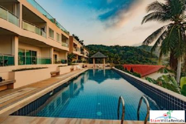 Rooftop Sea View from this Three Bedroom in Kata, Phuket-3