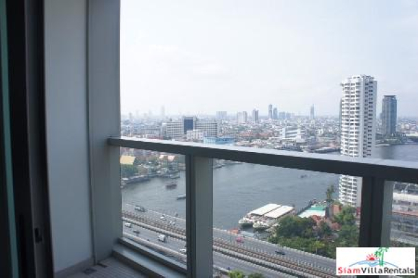 The River | Fantastic River Views from the 26th Floor of this One Bedroom in Krung Thonburi, Bangkok-6