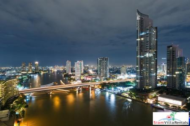 The River | Fantastic River Views from the 26th Floor of this One Bedroom in Krung Thonburi, Bangkok-8