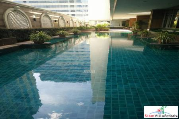 Asok Place | City Views from the 33rd Floor of this 2 Bedroom Condo for Rent-1