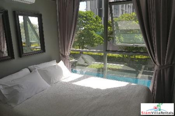 Ideo Mobi Sukhumvit 81 | Two Bedroom Loft Duplex with Private Pool Views for Rent in On Nut-3