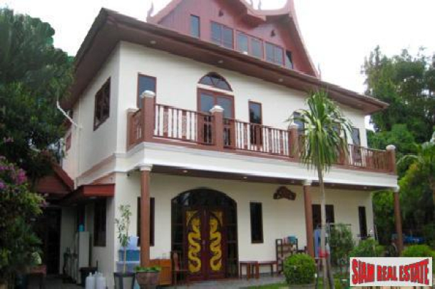 Unique Traditional Thai Style Home in an Exclusive Estate on Tri Trang Headlands, Patong-1