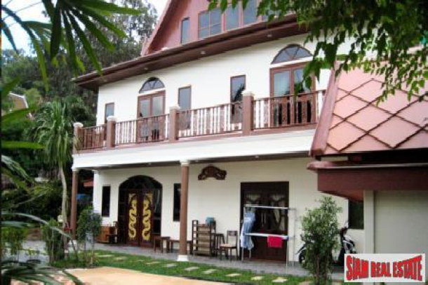 Traditional Thai Style Home for Holiday Rental with Sea View in the Tri Tra Headlands Area of Patong-3