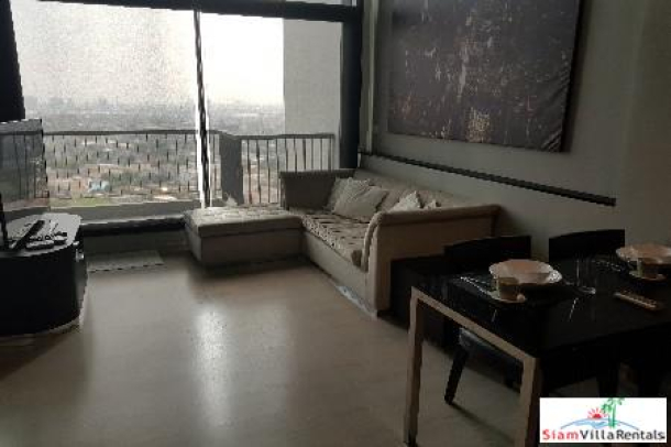 Rhythm 44/1 | One Bedroom Loft-style Duplex for Rent with City Views in Phra Khanong-1