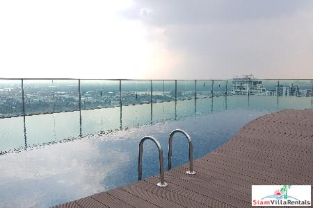 Rhythm 44/1 | One Bedroom Loft-style Duplex for Rent with City Views in Phra Khanong-10
