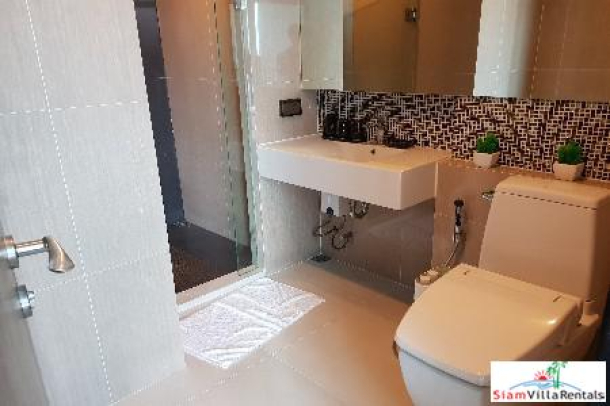 Rhythm 44/1 | One Bedroom Loft-style Duplex for Rent with City Views in Phra Khanong-5