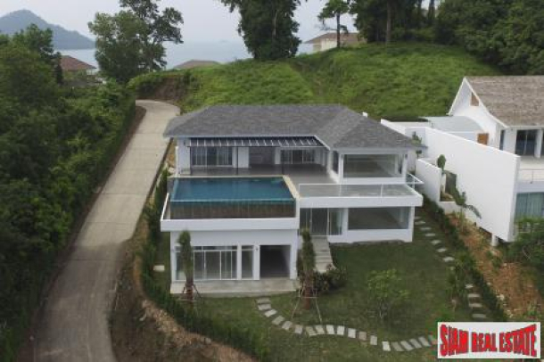 New Panoramic Sea View 3+1 Bedroom Pool Villa in Ao Po, Phuket-11