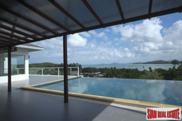 New Panoramic Sea View 3+1 Bedroom Pool Villa in Ao Po, Phuket-2
