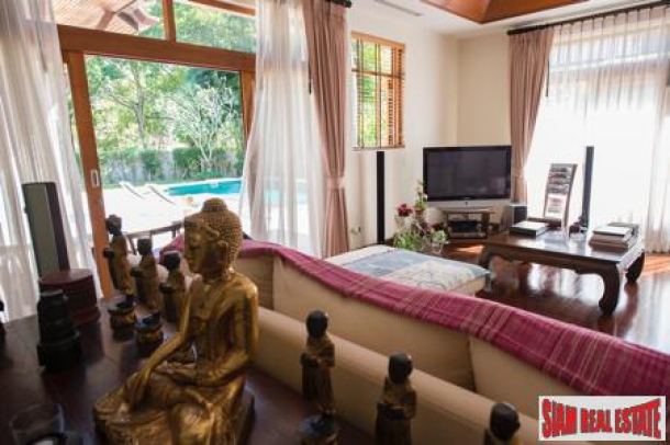 Baan Pranthong | Beautiful and Peaceful 3 Bed Home with Pool and Garden in Chalong-4