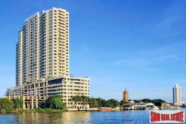 Baan Chaopraya Condominium | Large 2 Bed Double Unit Condo For Sale-1