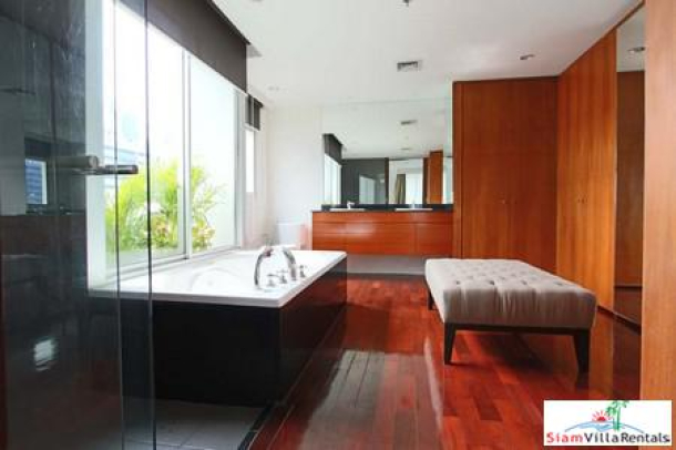 Panburi Apartment | Unique Four Bedroom Luxury Apartment for Rent in the Heart of the Financial District, Surasak-13