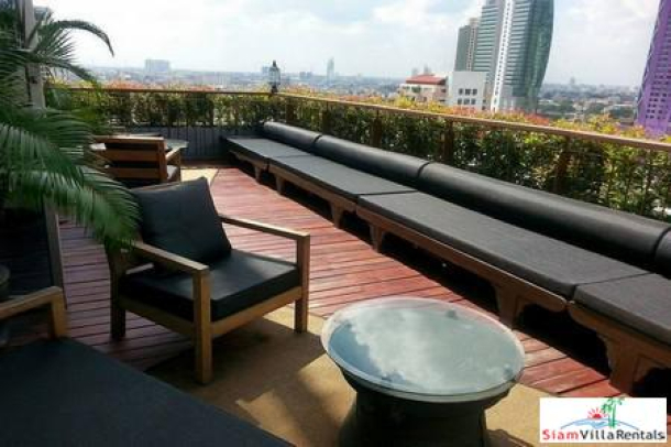 Panburi Apartment | Unique Four Bedroom Luxury Apartment for Rent in the Heart of the Financial District, Surasak-18